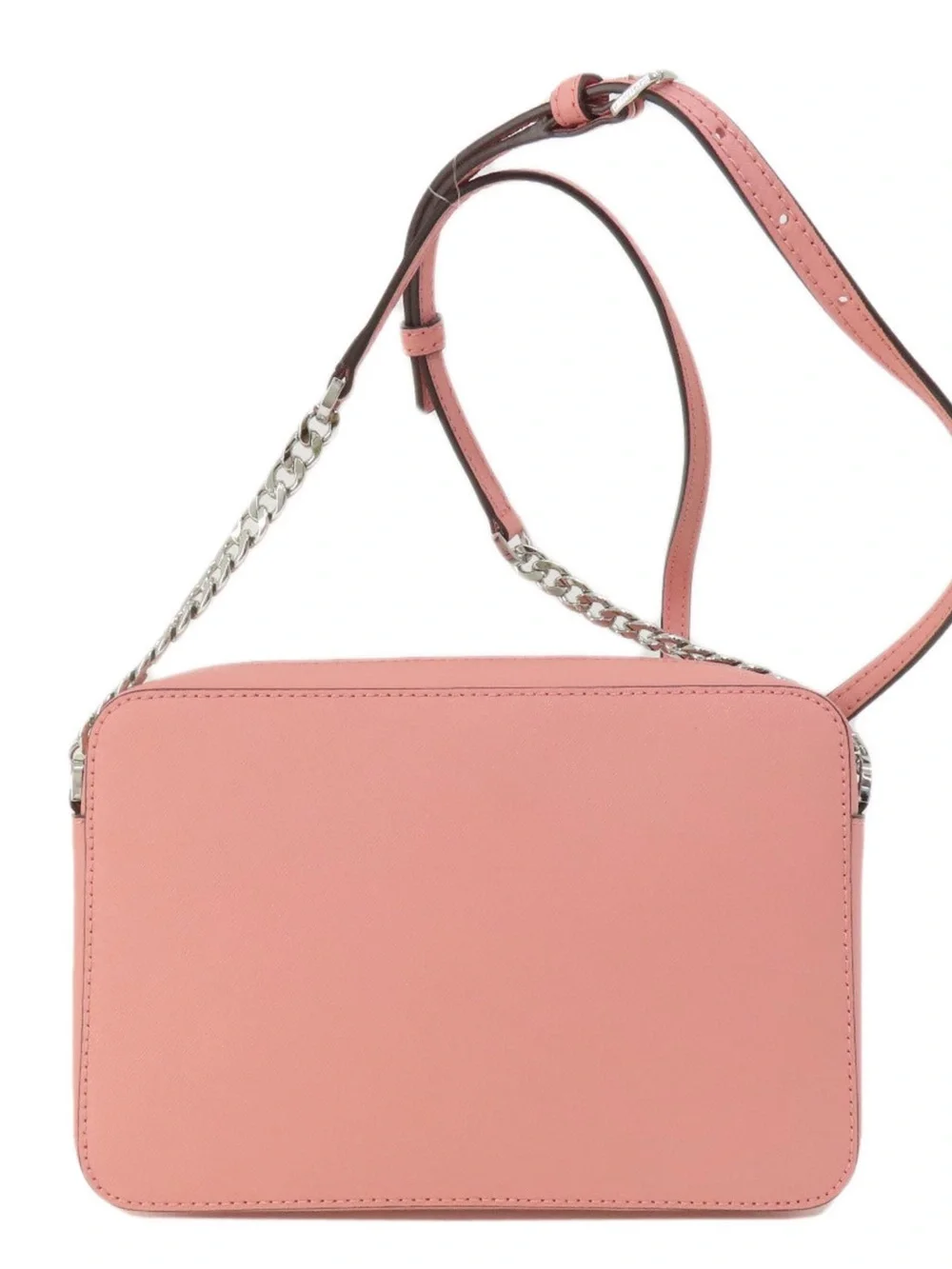 Michael Kors Pink Saffiano Leather Crossbody Bag